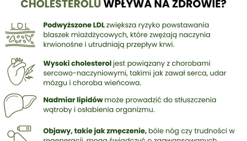 W czym jest najwięcej cholesterolu i jak to wpływa na zdrowie?